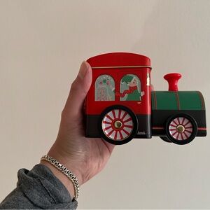 Mark & Spencer Train Locomotive Tin Decoration - Empty